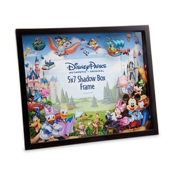 Disney Park Storybook Character 5x7 Shadowbox Colorful Photo Frame Duffy Mickey - Picture 1 of 6